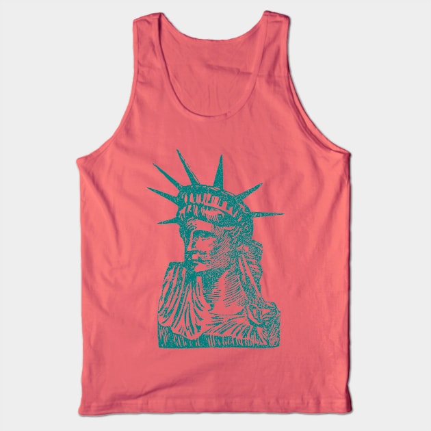 Statue of Liberty 1 Tank Top by GloopTrekker